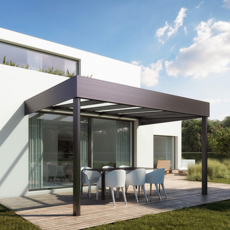 pergola toiture fixe thermoking
