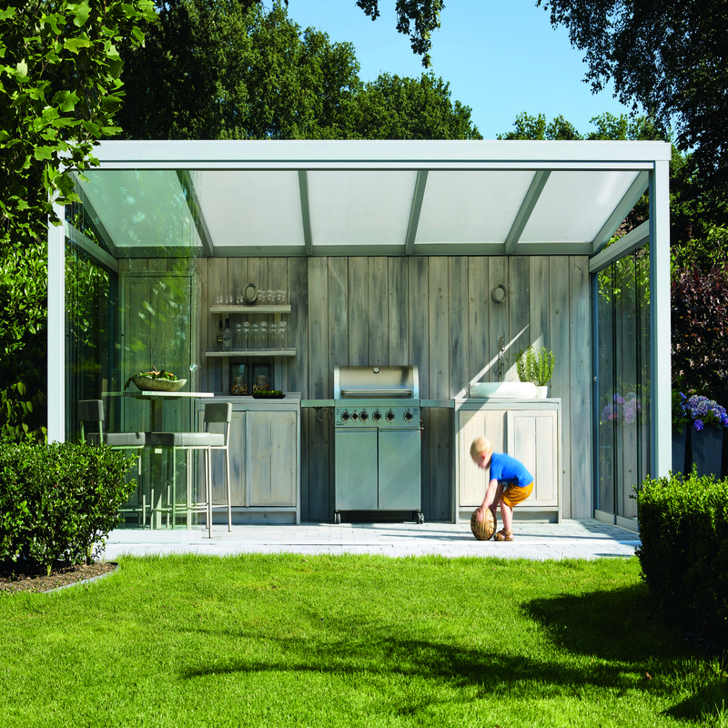 pergola toiture fixe autoportante