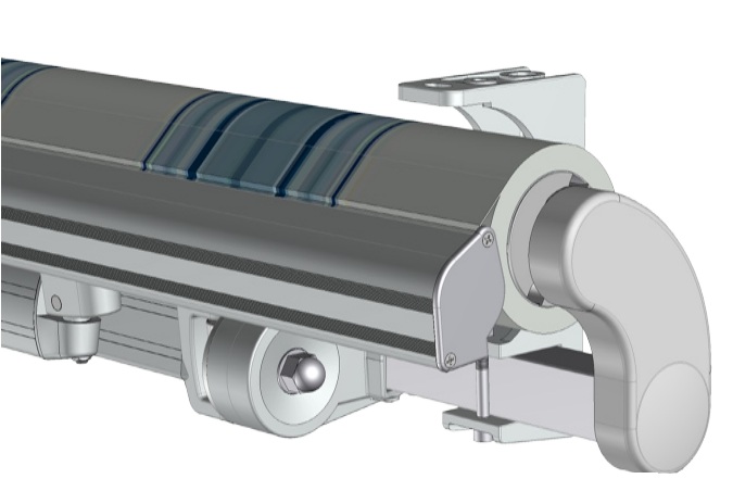 Zoom sur store banne monobloc