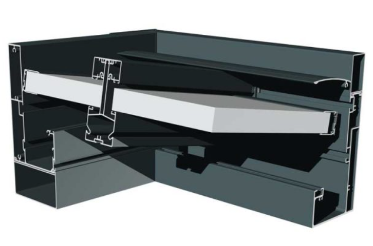 Coupe technique du carport