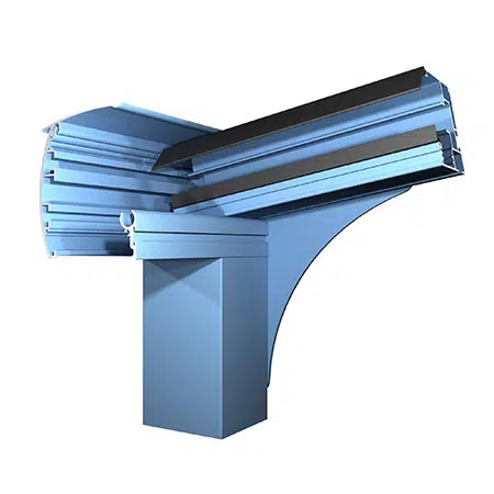 angle de la pergola toile autoportée Lumera