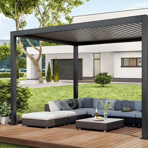 Nos modèles de pergolas bioclimatiques, sur-mesures et personnalisables