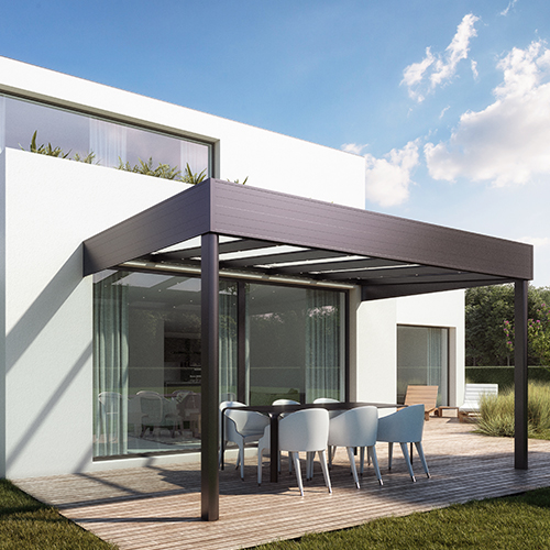 Découvrez nos modèles de pergolas fixes, sur-mesure et personnalisables !