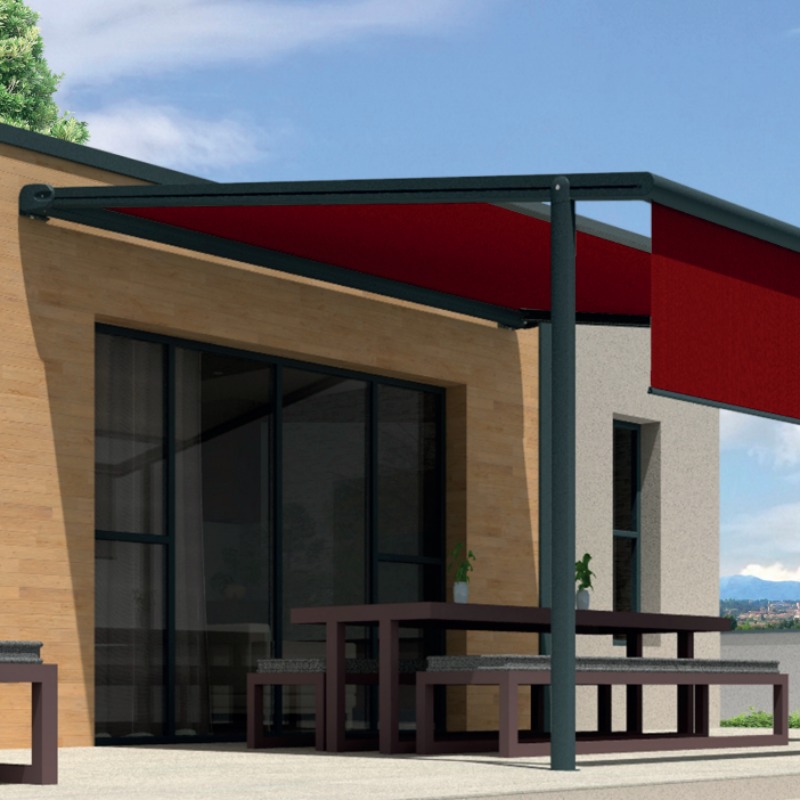 pergola toile extra volant