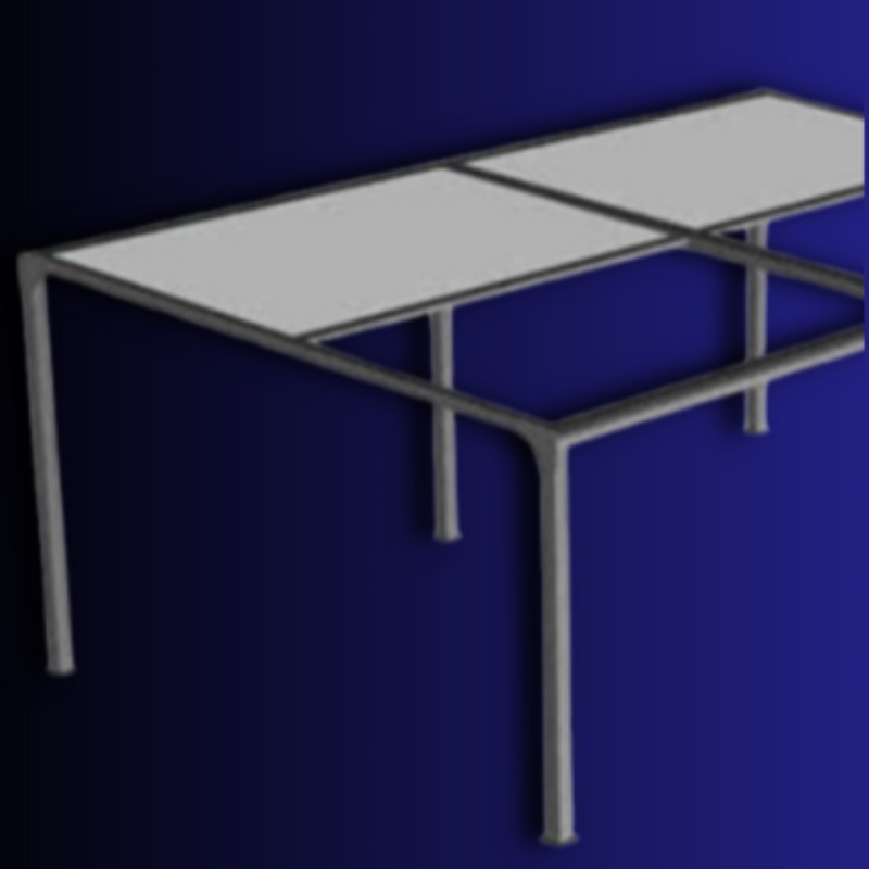 pergola toile 2 modules autoportée