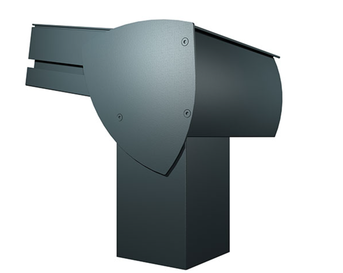 profils angle pergola toile Lumera gris anthracite