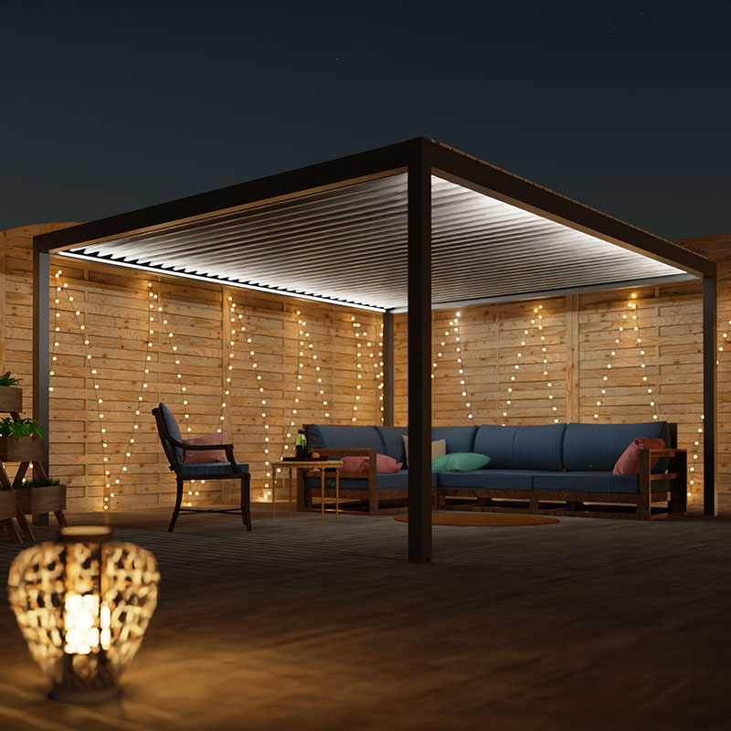 Pergolas bioclimatiques