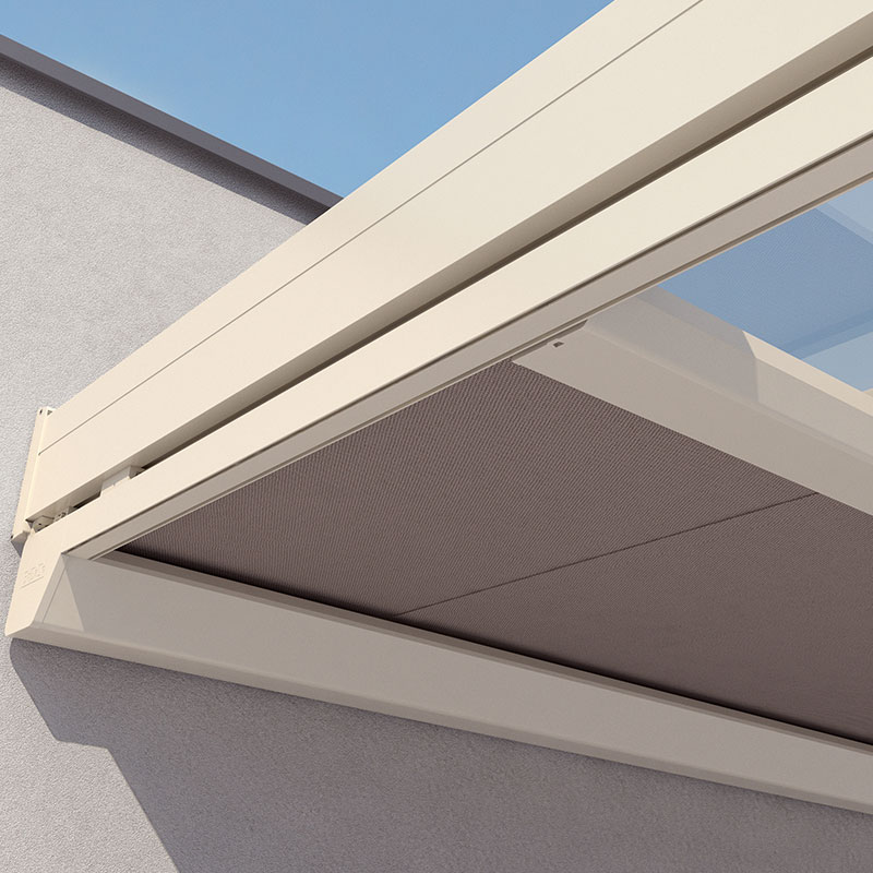 Store zip sous toiture