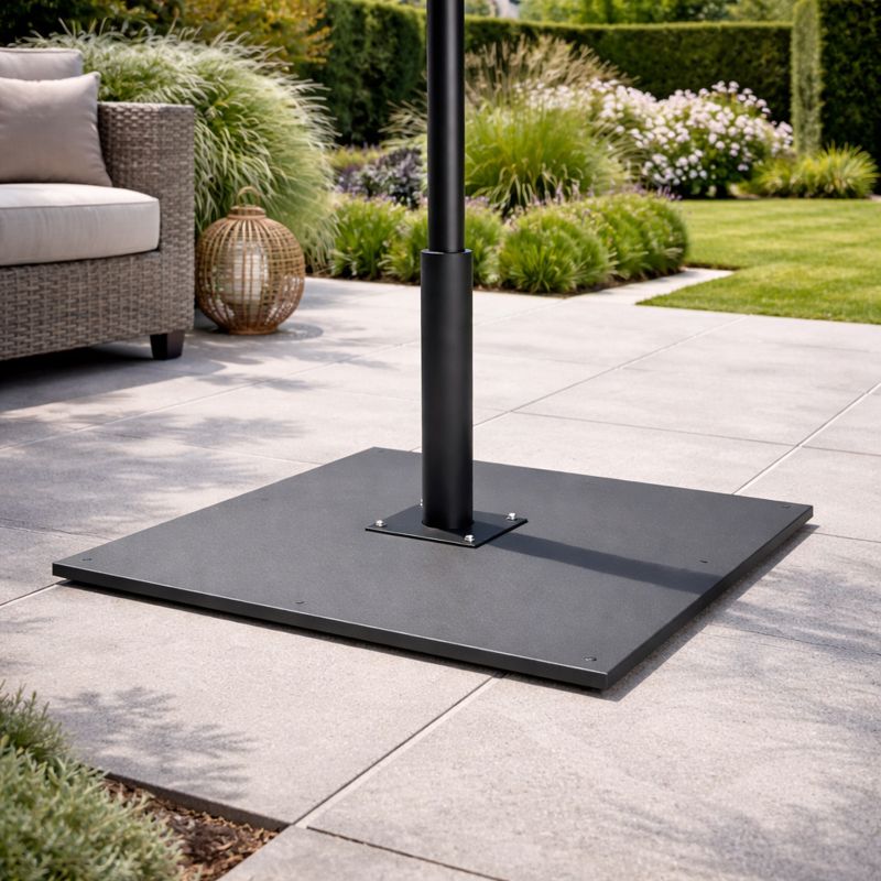 PIED DE PARASOL AVEC PLATEFORME