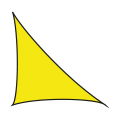 Forme trianlge de voile d'ombrage Lumera