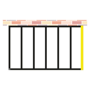 Zip pour le côté latéral droit de votre pergola