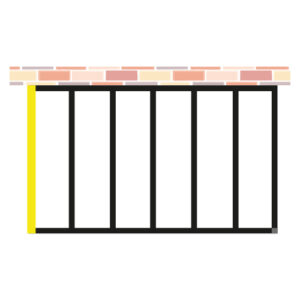 Zip pour le côté latéral gauche de votre pergola