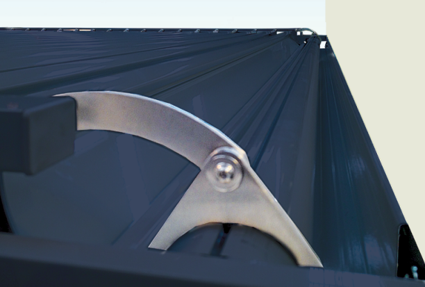 Bras levier pour motorisation de la pergola bioclimatique