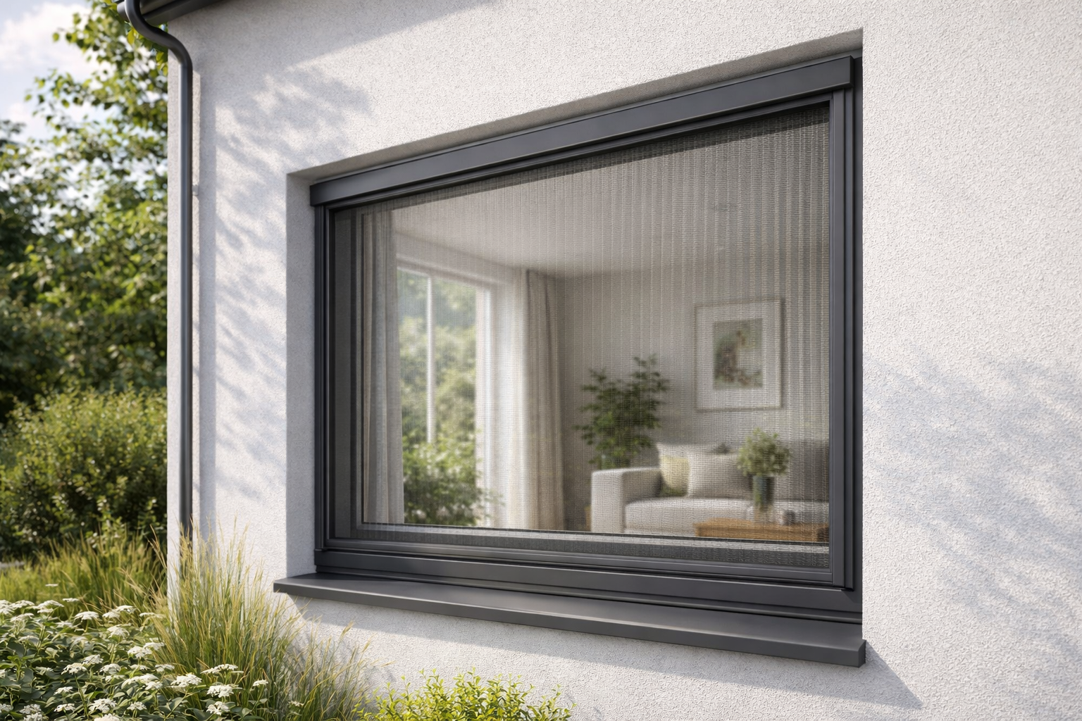 MOUSTIQUAIRE PLISSE POUR FENETRE